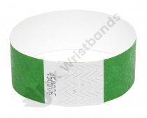 100 Premium Dark Green Tyvek Wristbands