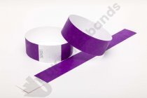 Premium Purple Tyvek Wristbands